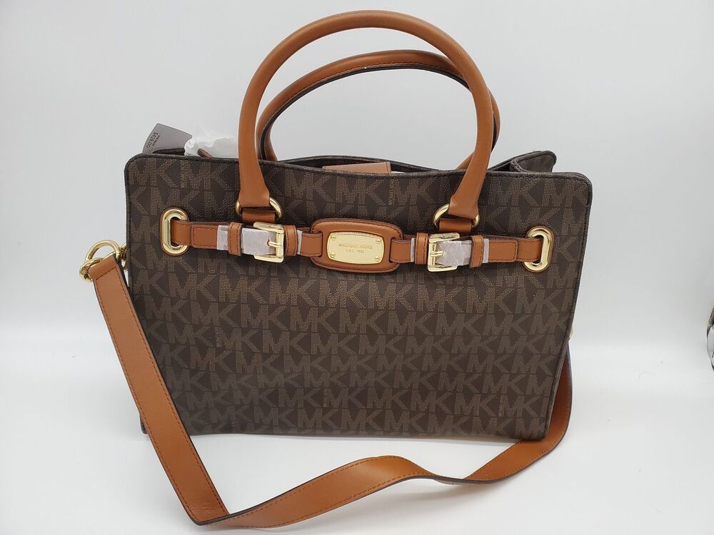 NWT MICHAEL KORS Hamilton Tote Bag - Brown